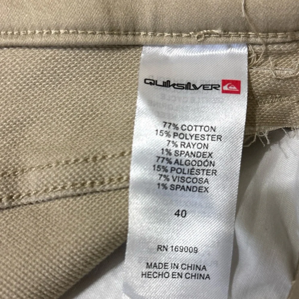 Men's Quiksilver Crosstown Stretch 5-Pocket Pants NWT